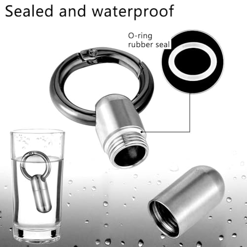 HANNEA® Micro Keychain Pill Holder 2PCS HANNEA® Micro Keychain Pill Holder 2PCS